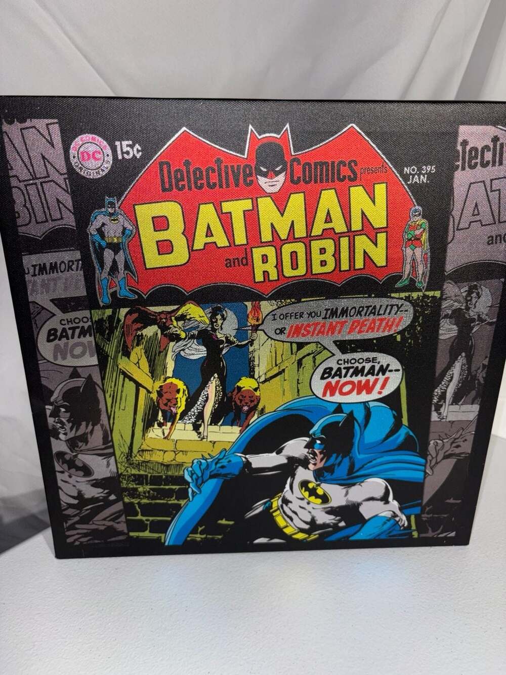 Artissimo DC Comics Detective Comics No. 395 Batman and Robin Canvas Wall Art